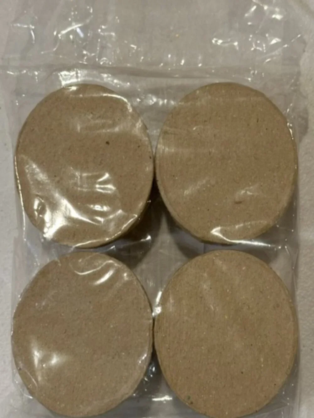 NEW Pack of FOUR (4) Paper Mache Round Lidded Boxes 2